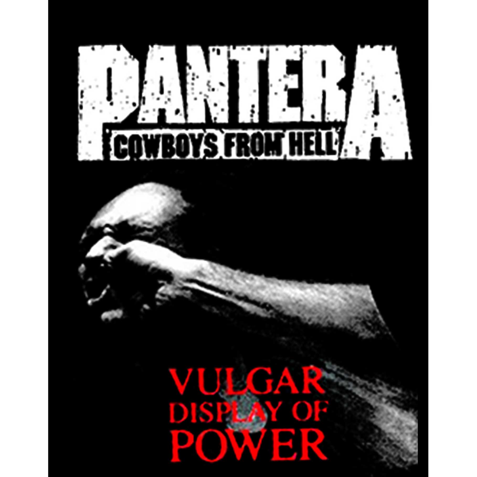 Pantera Vulgar Display Of Power Büyük Sırt Patch Yama