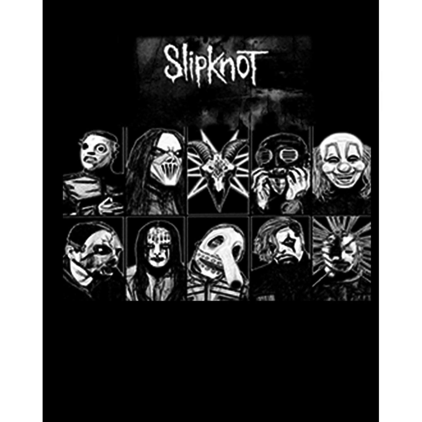 Slipknot Group Member Büyük Sırt Patch Yama