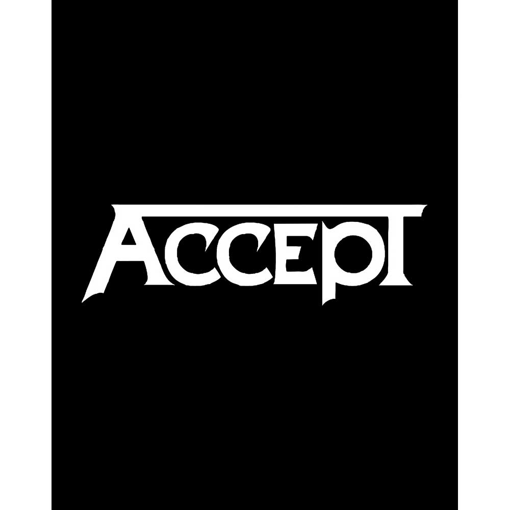 Accept Classic Logo Büyük Sırt Patch Yama