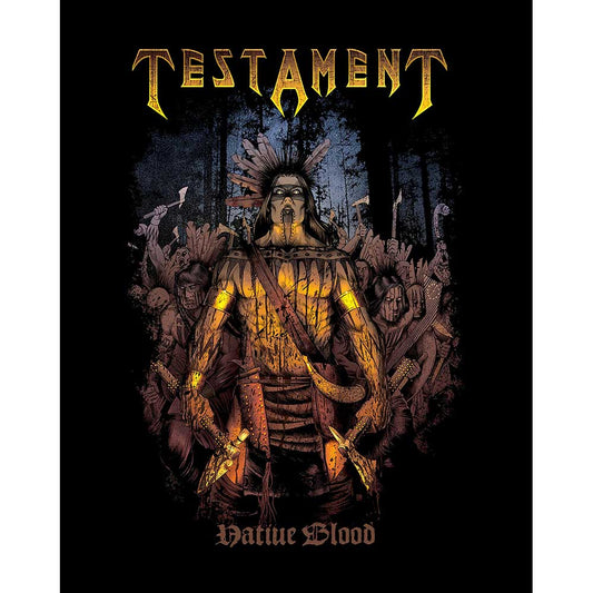 Testament Native Blood Büyük Sırt Patch Yama