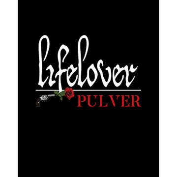 Lifelover Pulver Text Büyük Sırt Patch Yama