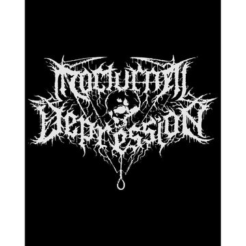 Nocturnal Depression Logo Büyük Sırt Patch Yama