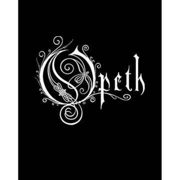 Opeth Logo White Büyük Sırt Patch Yama