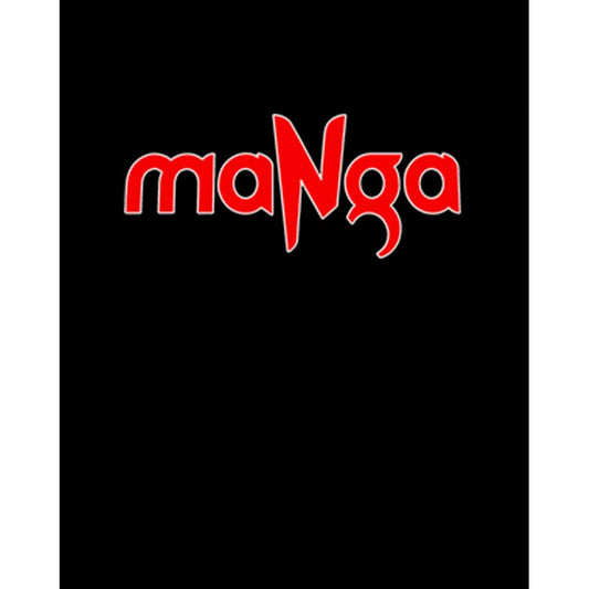 MaNga Red Text Büyük Sırt Patch Yama