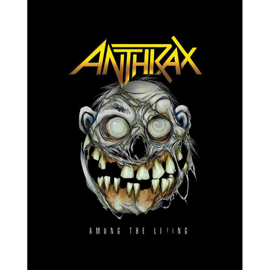 Anthrax Amung The Living Siyah Büyük Sırt Patch Yama