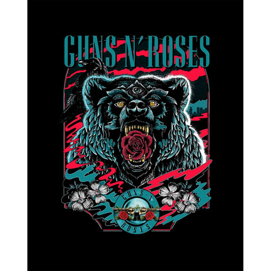 Guns N Roses Bear Siyah Büyük Sırt Patch Yama