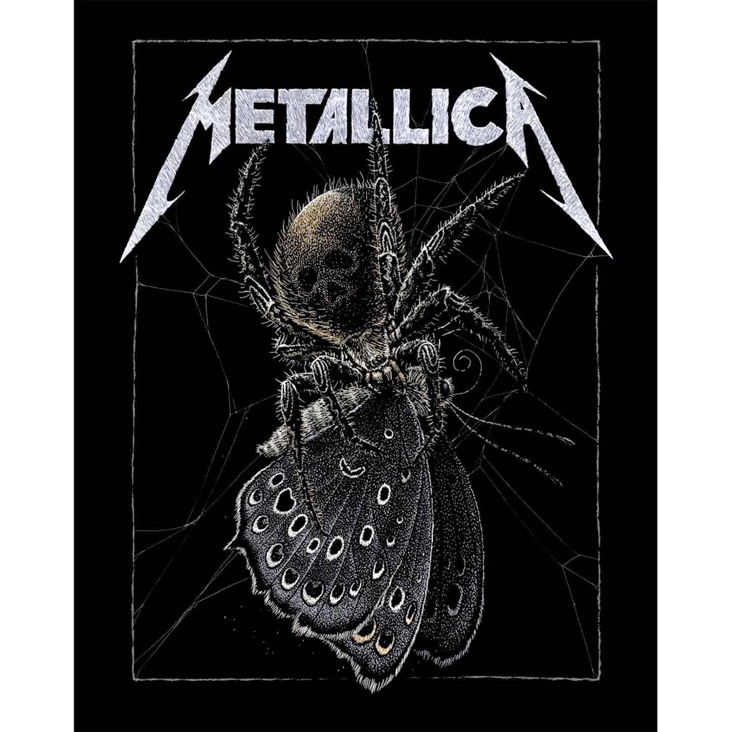 Metallica Lisbon Siyah Büyük Sırt Patch Yama