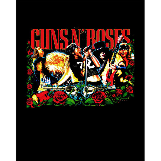 Guns N Roses Grup Konser Siyah Büyük Sırt Patch Yama