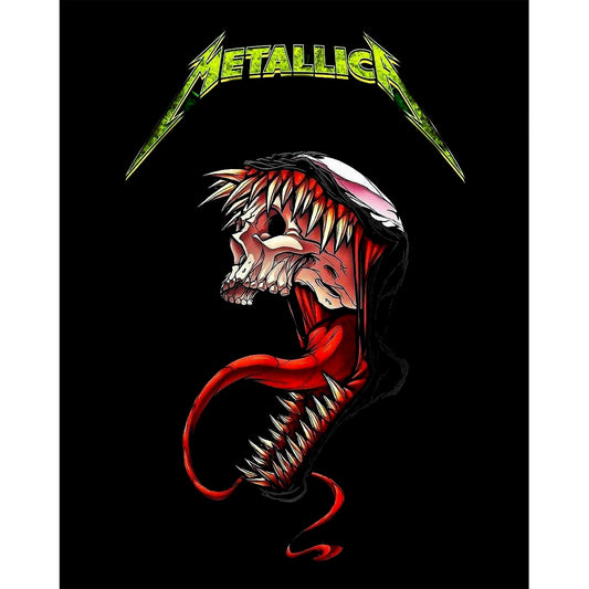 Metallica Venom Siyah Büyük Sırt Patch Yama