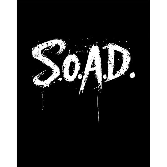 System Of a Down S.O.A.D Siyah Büyük Sırt Patch Yama