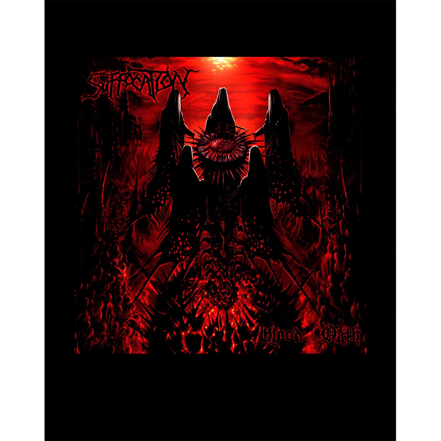 Suffocation Blood Dath Siyah Büyük Sırt Patch Yama