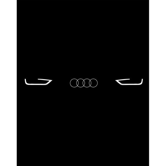 Audi Far ve Panjur Büyük Sırt Patch Yama