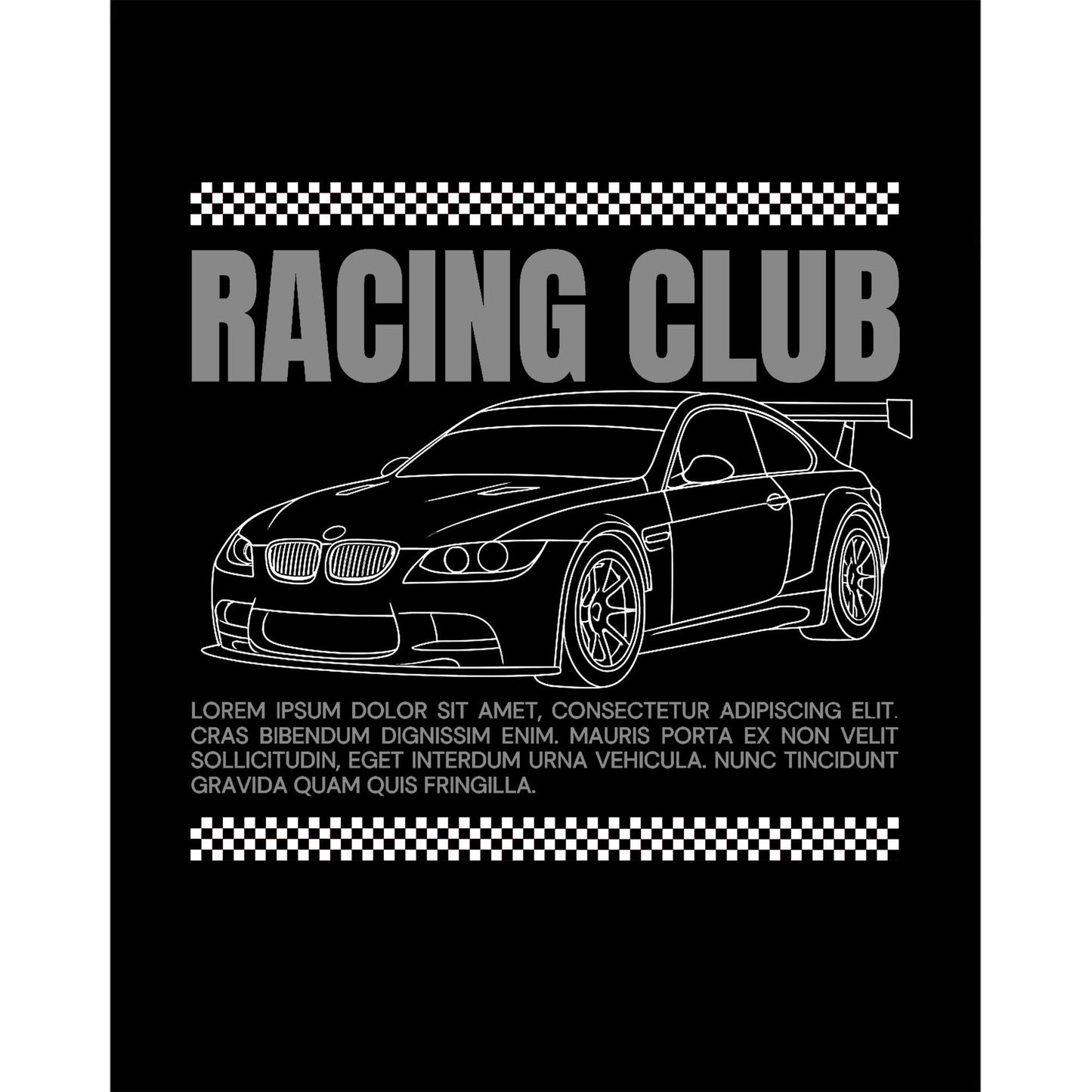 Bmw Racing Club Büyük Sırt Patch Yama