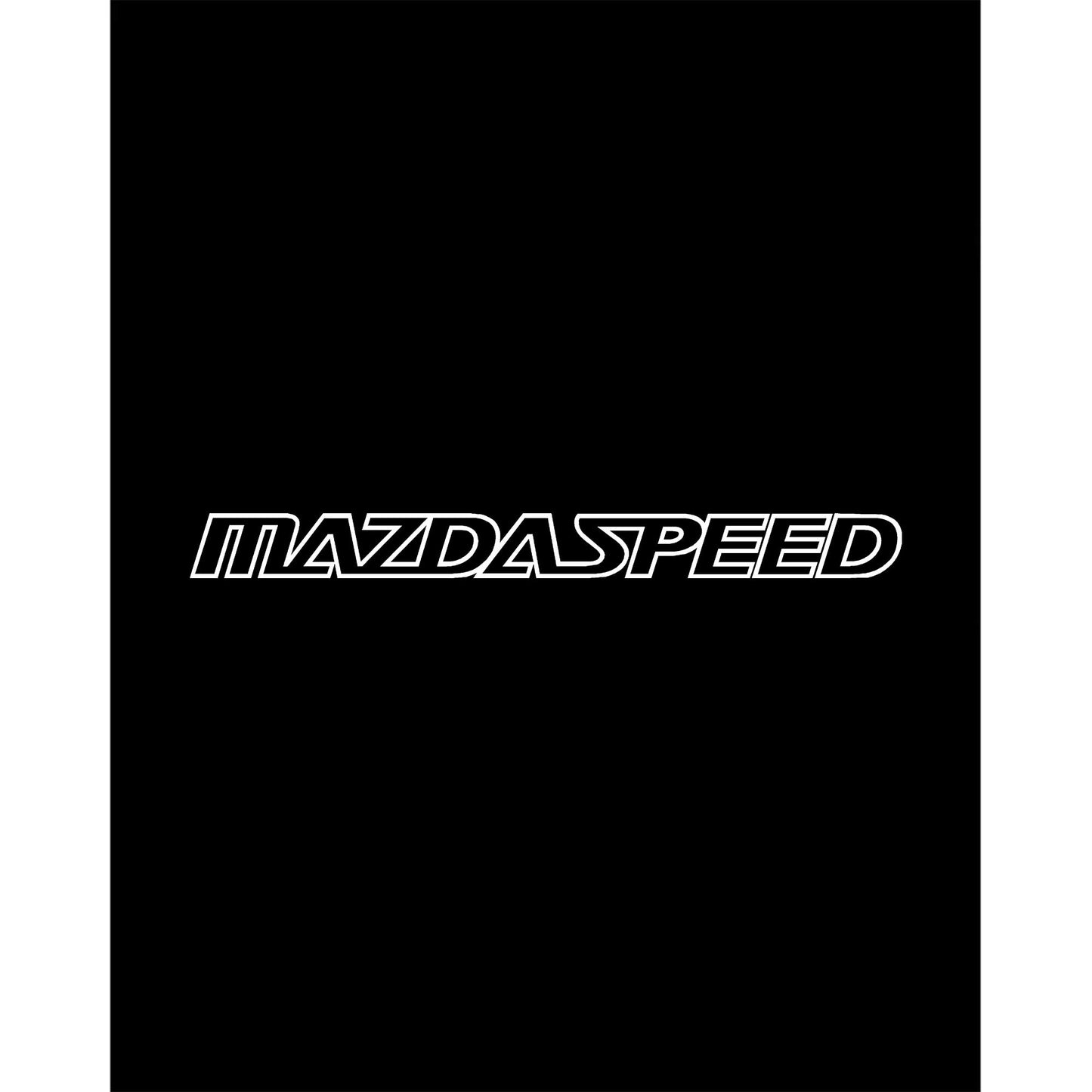 Mazda Speed Büyük Sırt Patch Yama