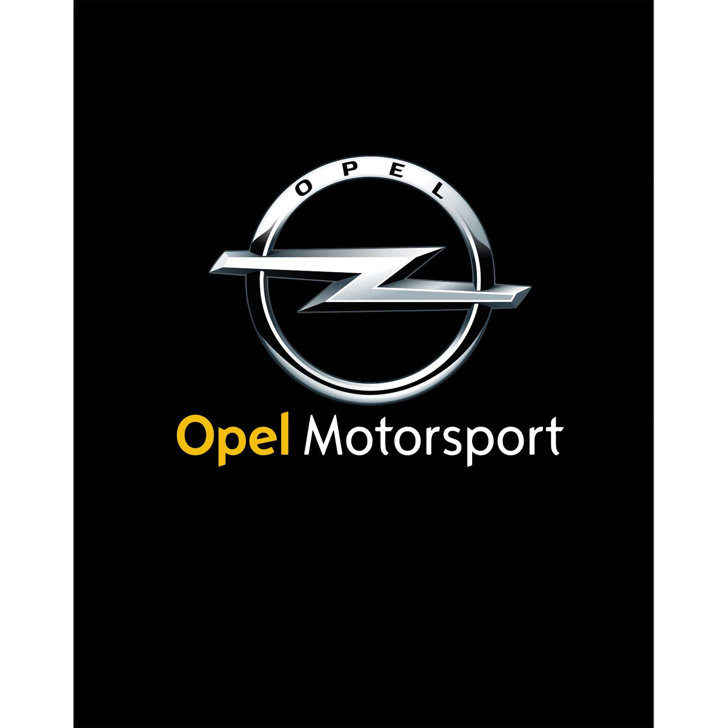 Opel Motorsport Büyük Sırt Patch Yama