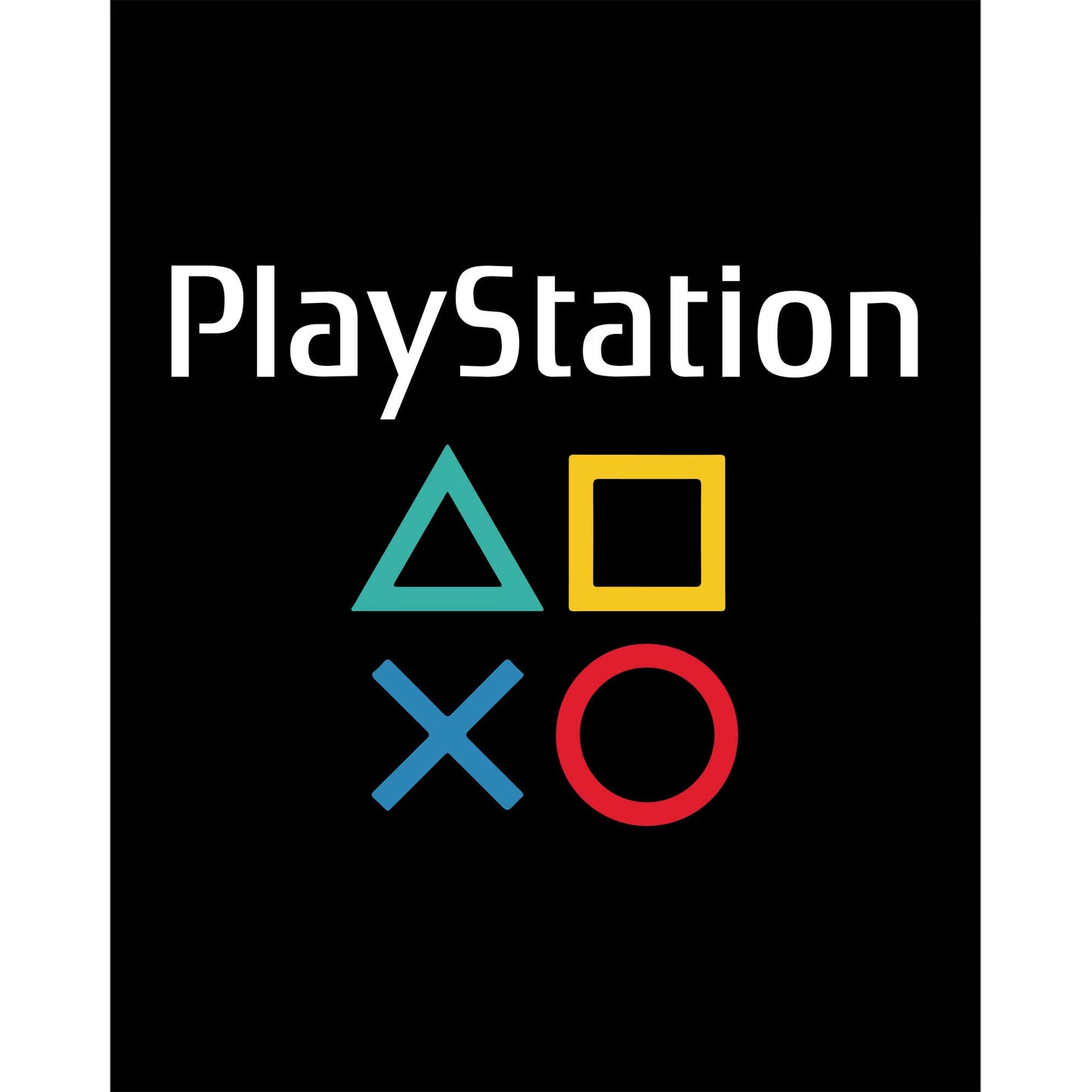 Playstation Gamepad Yazı Büyük Sırt Patch Yama