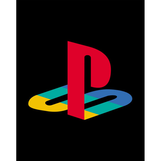 Playstation Logo Color Büyük Sırt Patch Yama