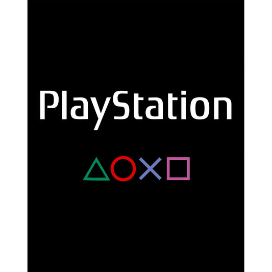 Playstation Logo White Büyük Sırt Patch Yama