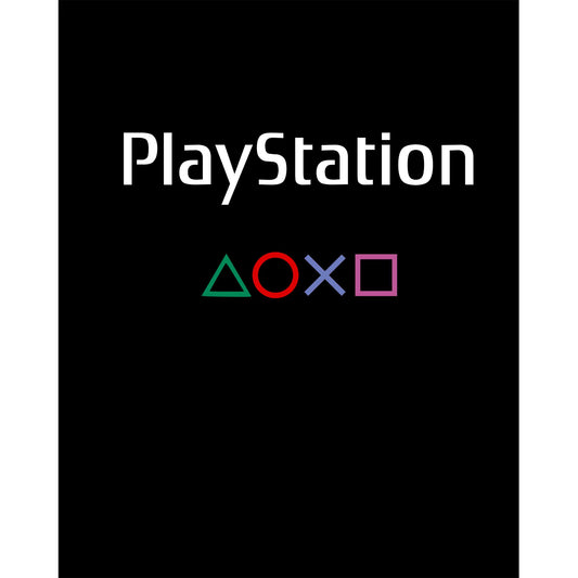 Playstation Text Consol Büyük Sırt Patch Yama