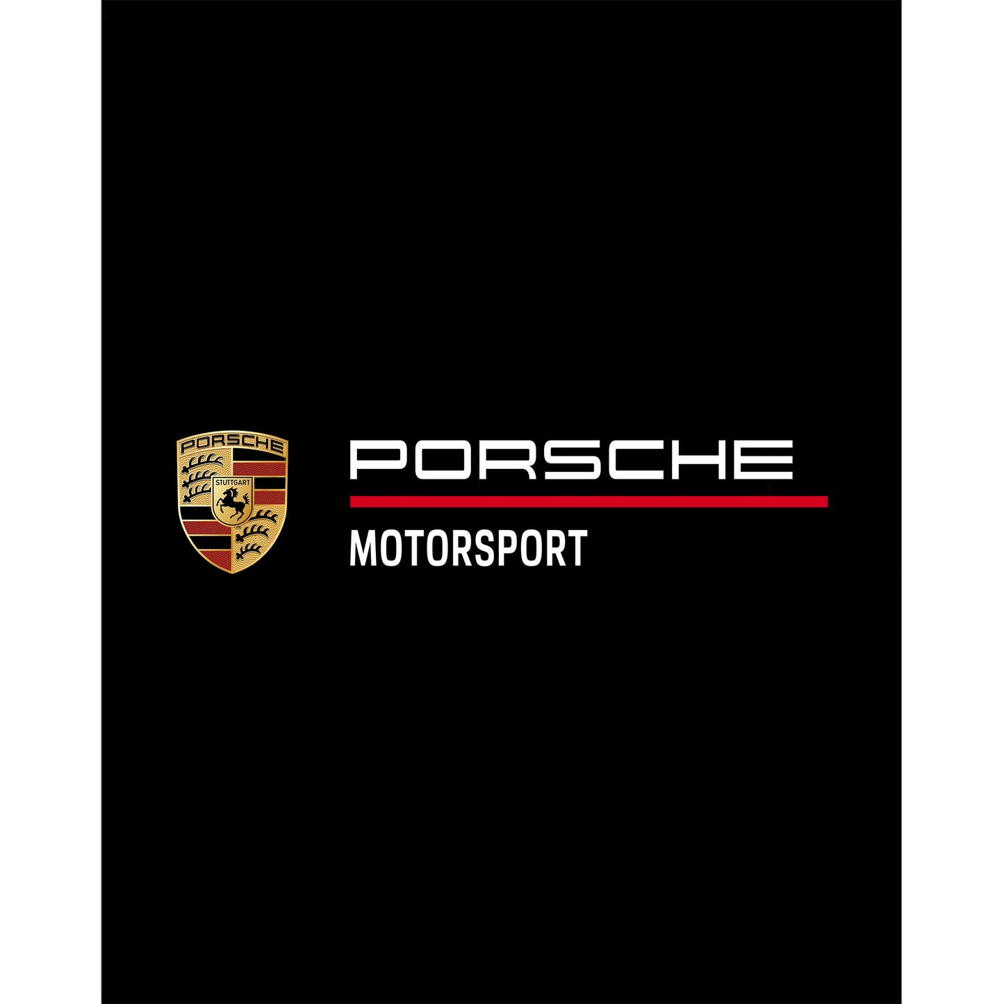 Porsche Logo Motorsport Büyük Sırt Patch Yama