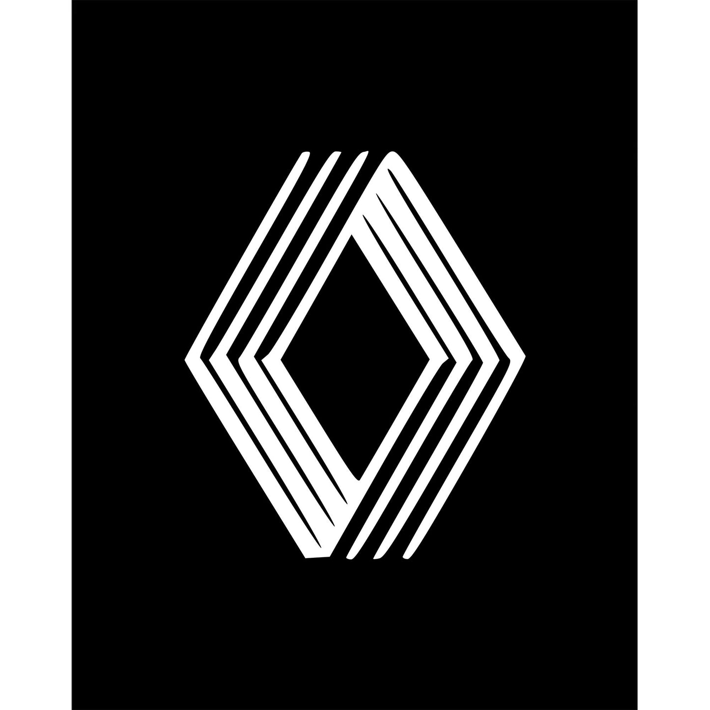 Renault Logo Büyük Sırt Patch Yama