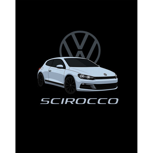 Volkswagen Scirocco Büyük Sırt Patch Yama