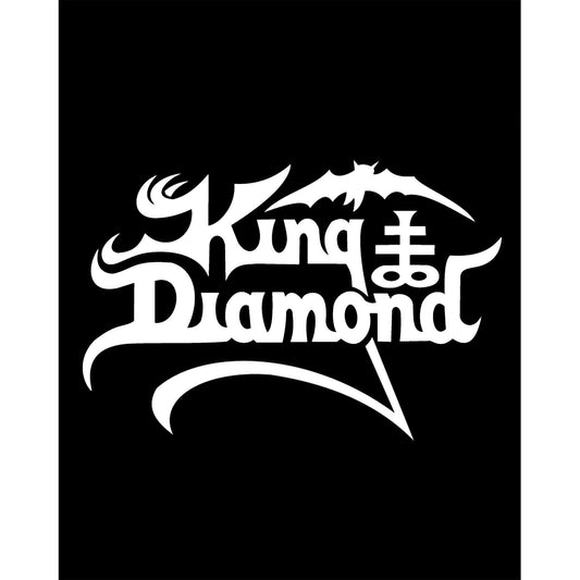 King Diamonds White Logo Büyük Sırt Patch Yama