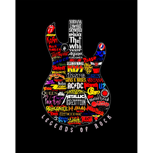 Legends Rock Büyük Sırt Patch Yama