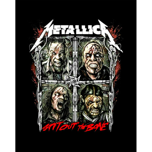 Metallica Spitout The Bone Büyük Sırt Patch Yama