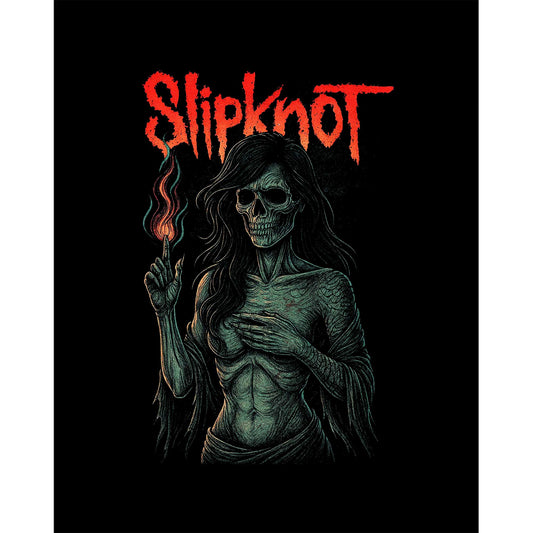 Slipknot Female Skeleton Hot Büyük Sırt Patch Yama