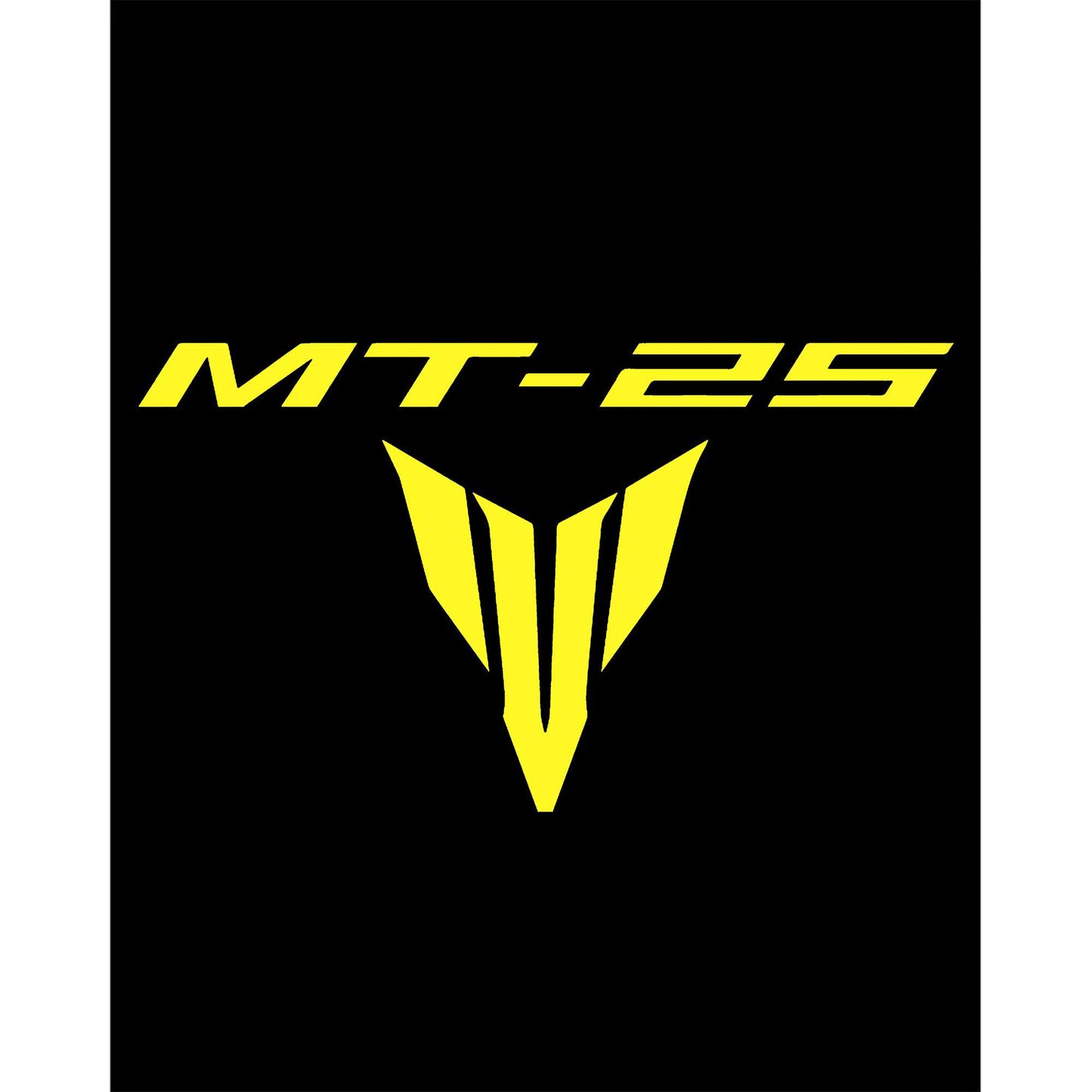 Yamaha MT-25 Logo Büyük Sırt Patch Yama