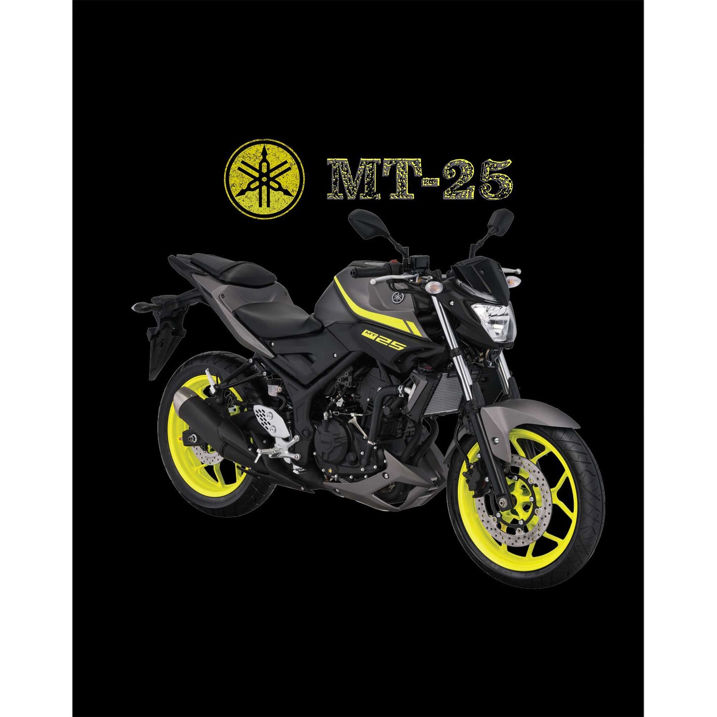 Yamaha MT-25 Büyük Sırt Patch Yama