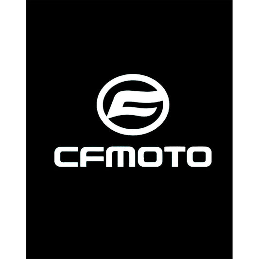 CFMOTO Logo White Büyük Sırt Patch Yama