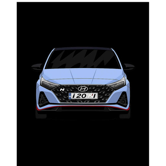 Hyundai İ20N Büyük Sırt Patch Yama