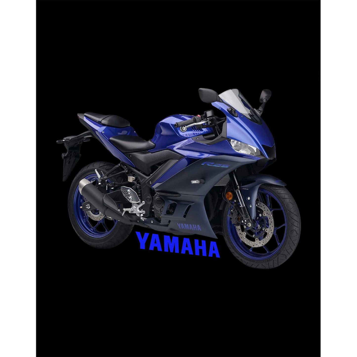 Yamaha R25 And Text Büyük Sırt Patch Yama