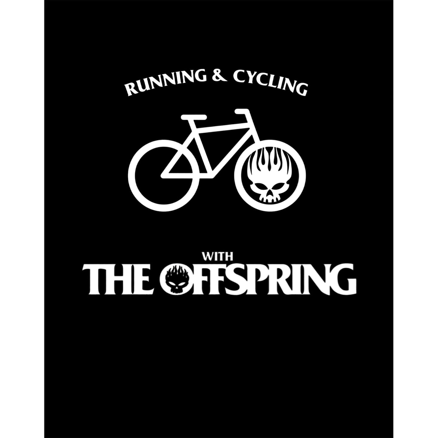 The Offspring Running & Cycling Büyük Sırt Patch Yama