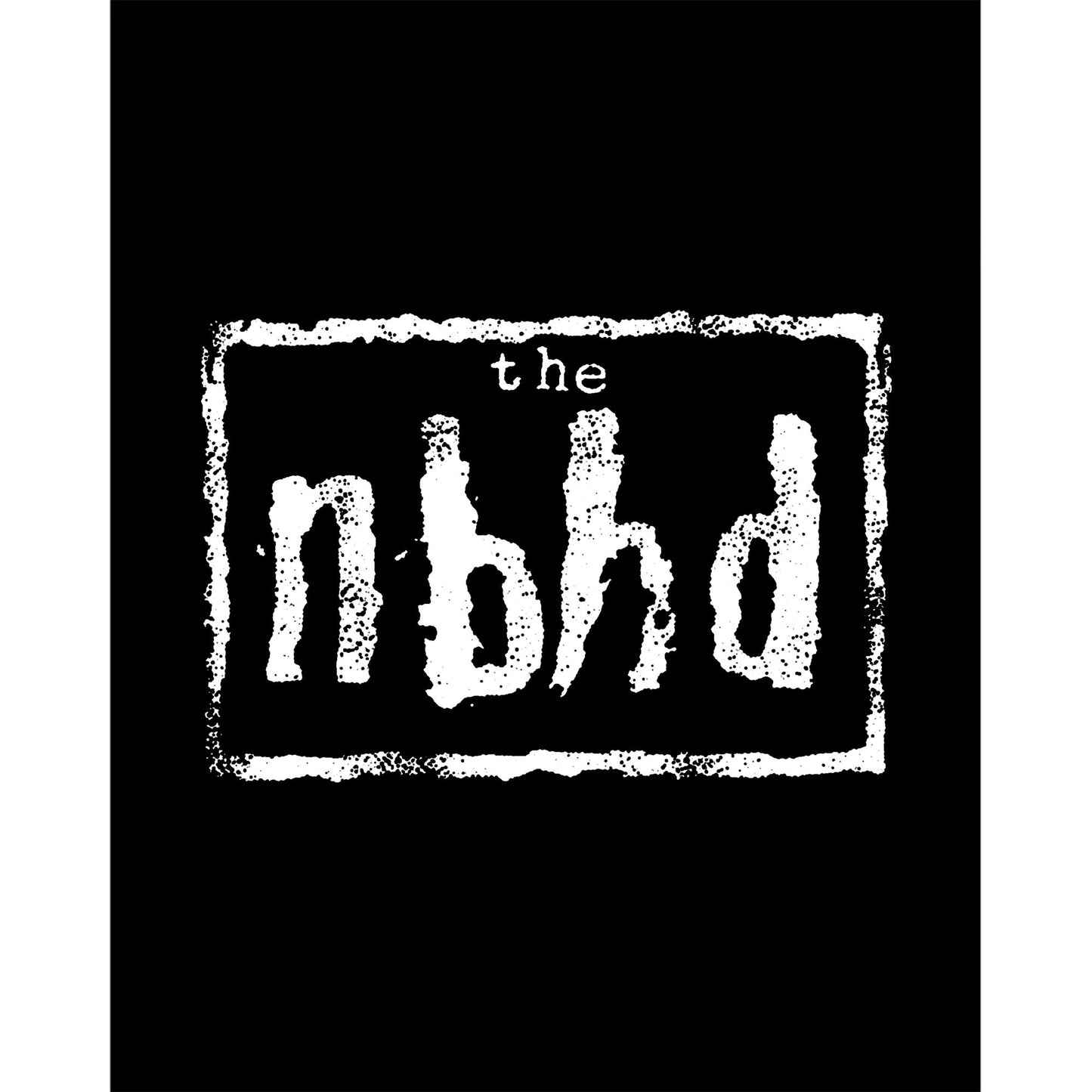The Neigbourhood Nbhd Black Büyük Sırt Patch Yama