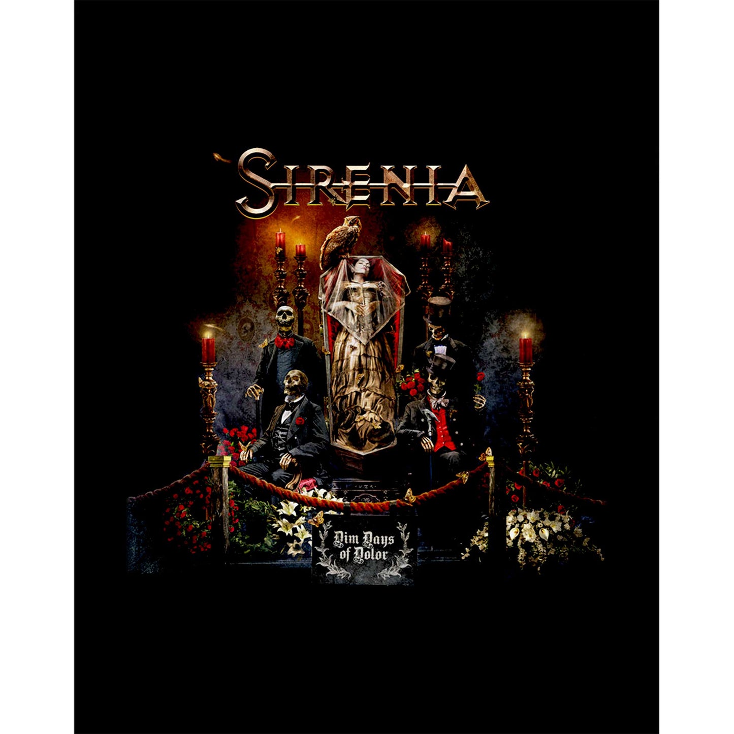 Sirenia Dim Days Of Dolor Büyük Sırt Patch Yama