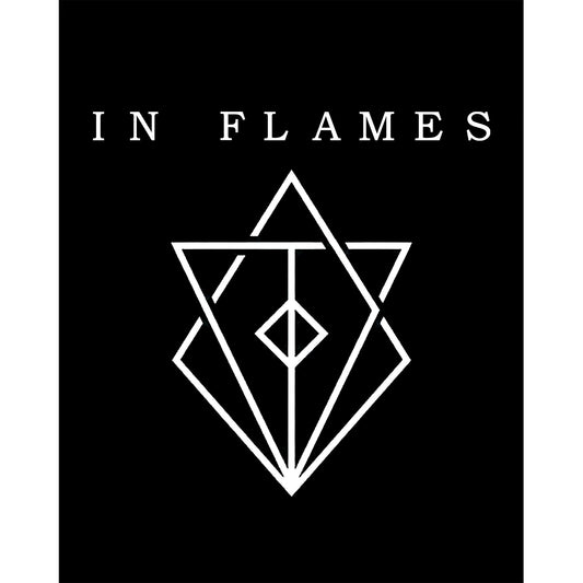 In Flames Symbol Logo Büyük Sırt Patch Yama