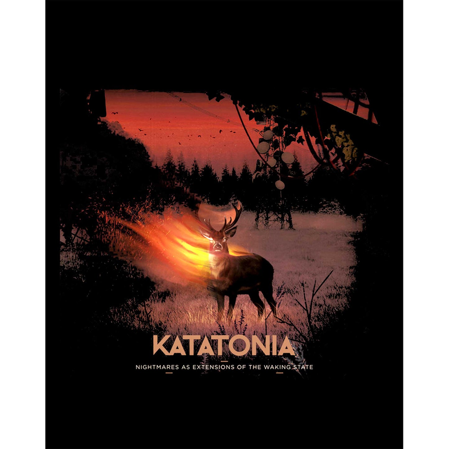 Katatonia Nightmares Büyük Sırt Patch Yama