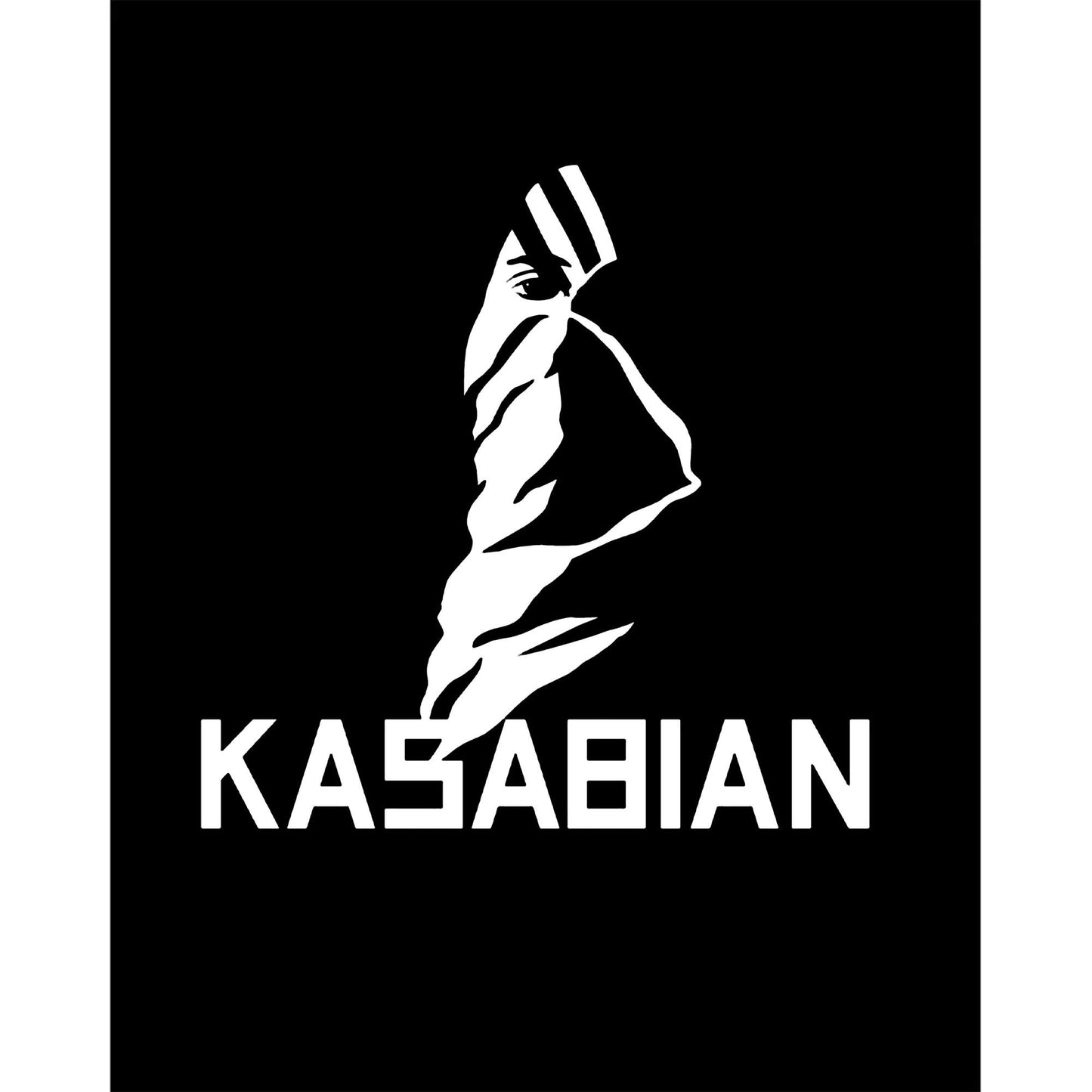 Kasabian Silüet Büyük Sırt Patch Yama