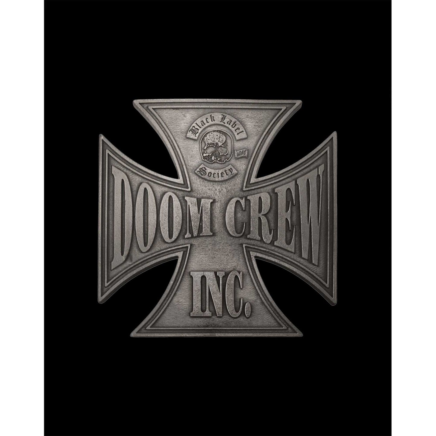Black Label Society Doom Crew Inc Büyük Sırt Patch Yama