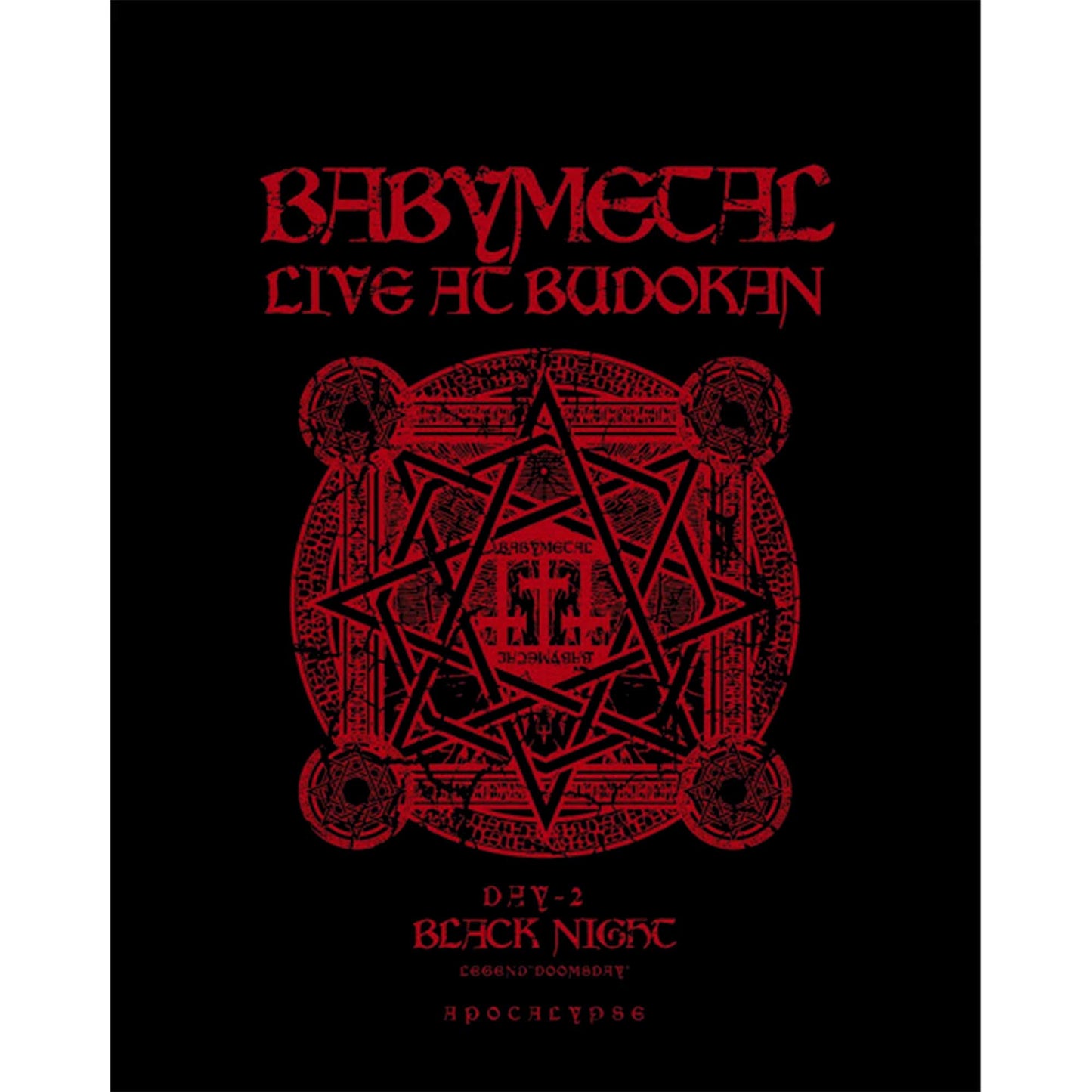 Babymetal Live At Budokan Büyük Sırt Patch Yama