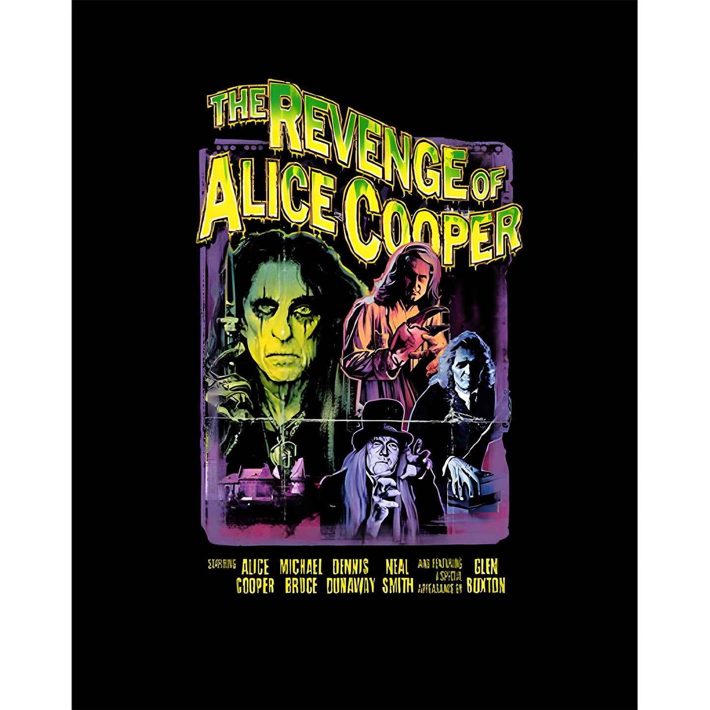 Alice Cooper The Revenge of Büyük Sırt Patch Yama