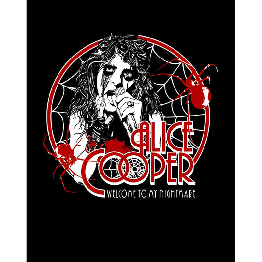Alice Cooper Welcome To My Nightmare Red Büyük Sırt Patch Yama