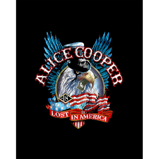 Alice Cooper Lost In America Büyük Sırt Patch Yama