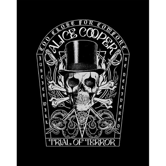 Alice Cooper Trial Of Terror Büyük Sırt Patch Yama