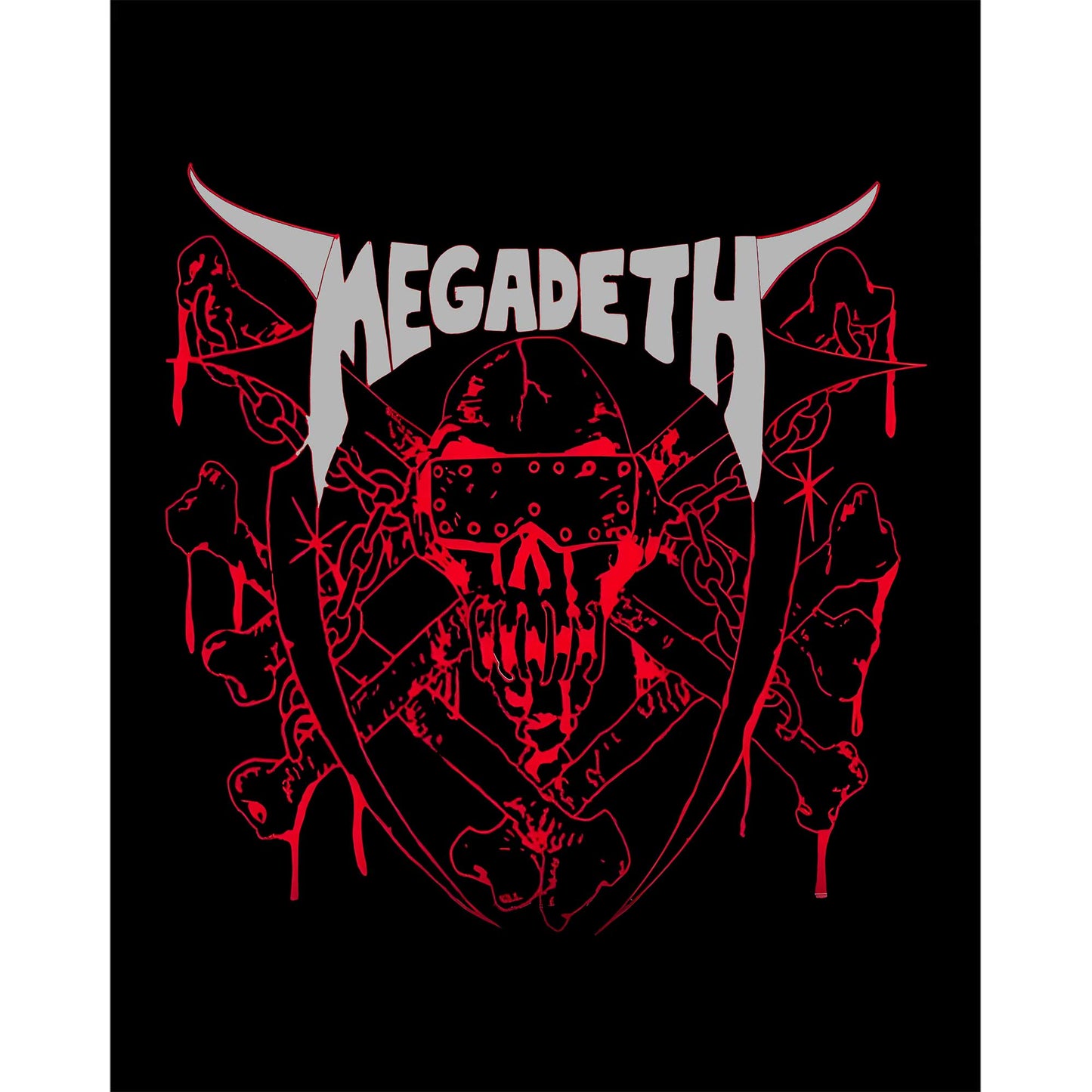 Megadeth Killing Is My Business Büyük Sırt Patch Yama