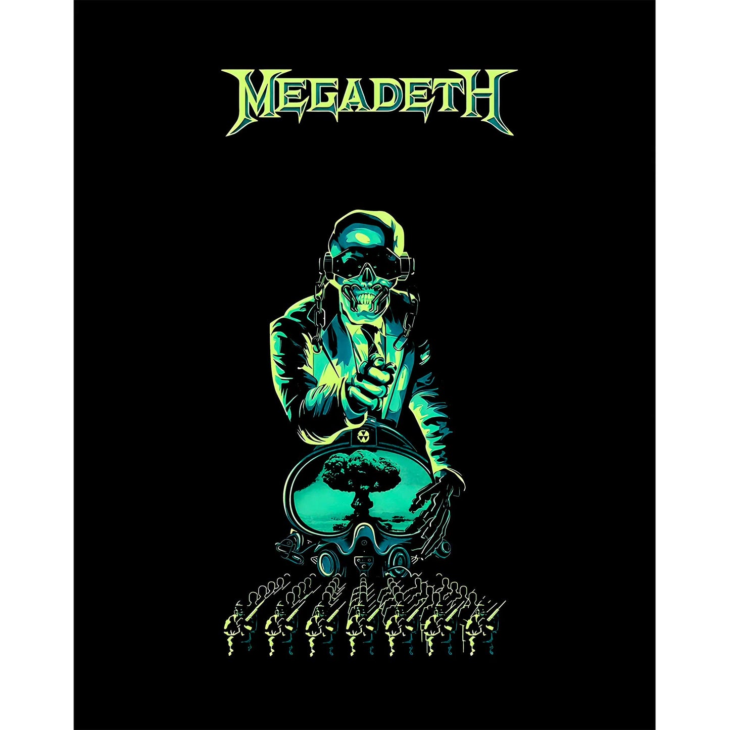 Megadeth Nuke Büyük Sırt Patch Yama