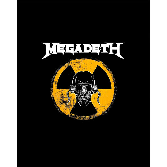Megadeth WARNING! Alarm Büyük Sırt Patch Yama